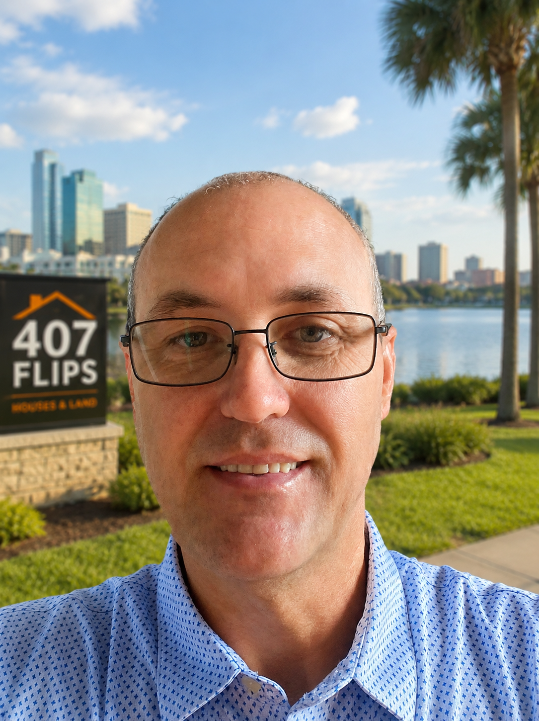 Portrait of John Roberts, owner of 407Flips